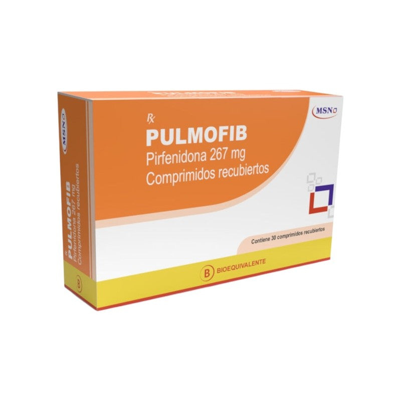 Pulmofib Comprimidos 267 mg x 30 (Pirfenidona)