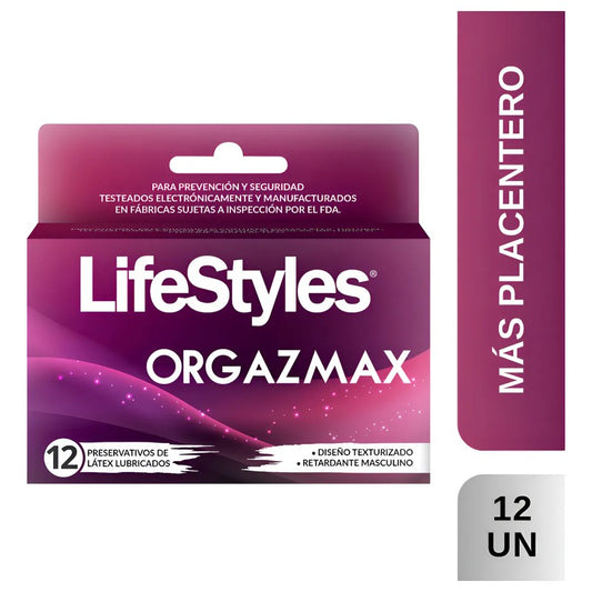 Preserv Lifestyles Orgazmax x 12