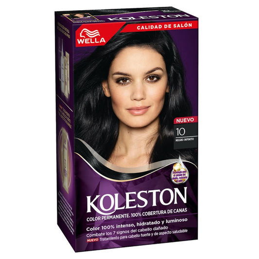 Koleston Tinte Kit 10 Negro Infinito (Coloracion)