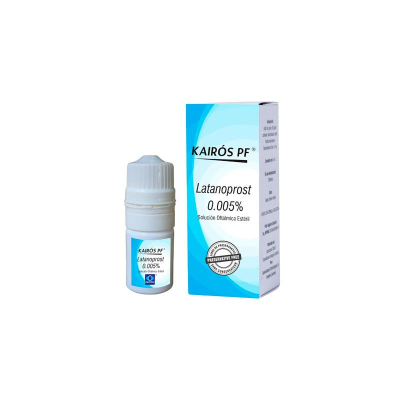 Kairos Pf Solución Oftálmica 0.005% x 5 ml (Latanoprost)