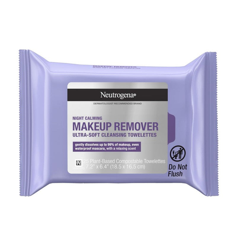 Neutrogena Toallas Desmaquillante Noche x 25 Unidades (Desmaquillante Y Limpieza)