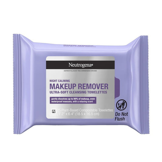 Neutrogena Toallas Desmaquillante Noche x 25 Unidades (Desmaquillante Y Limpieza)