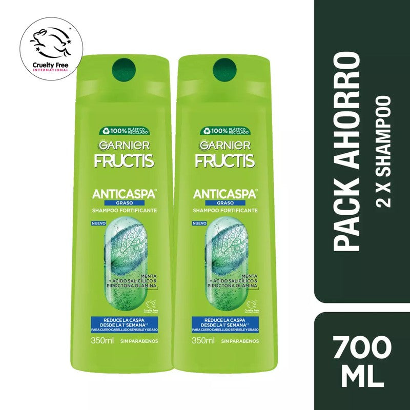 Fructis Anticaspa Sha x 350 ml (Shampoo)