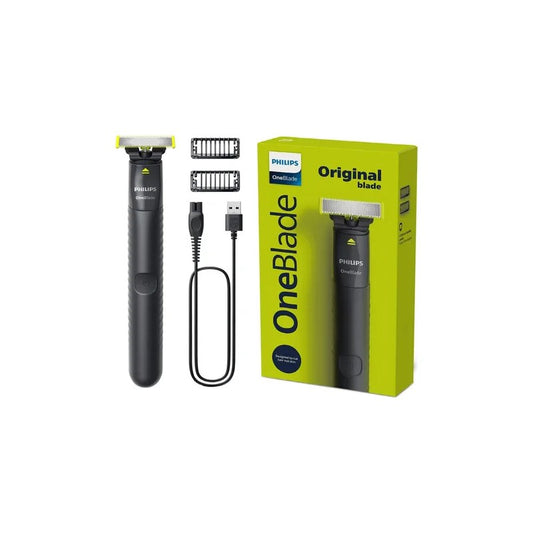 Philips One Blade Maquina De Afeitar + Peines Para Barba 1,3 Y 5 Mm