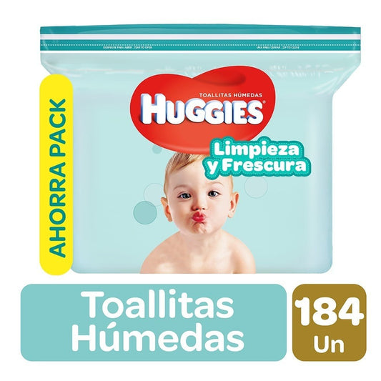 Huggies Toa Hum One & Done x 184 Unidades