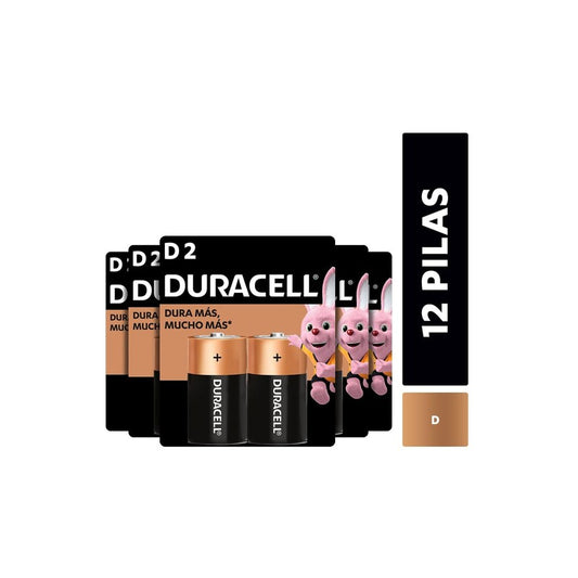 Duracell Pilas Aa Pack x 12 Unidades (Pilas Y Linternas)