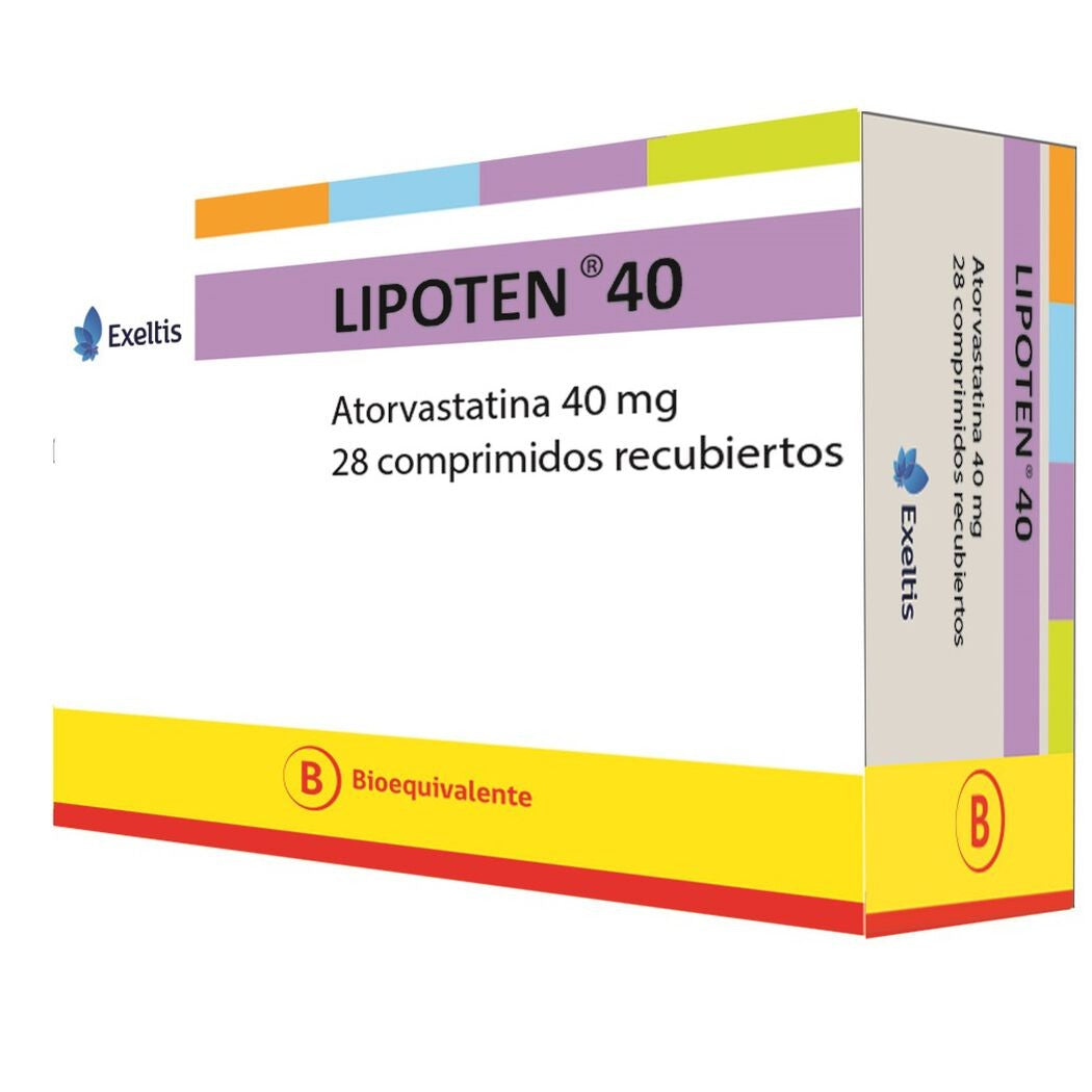 Lipoten Comprimidos 40 mg x 28