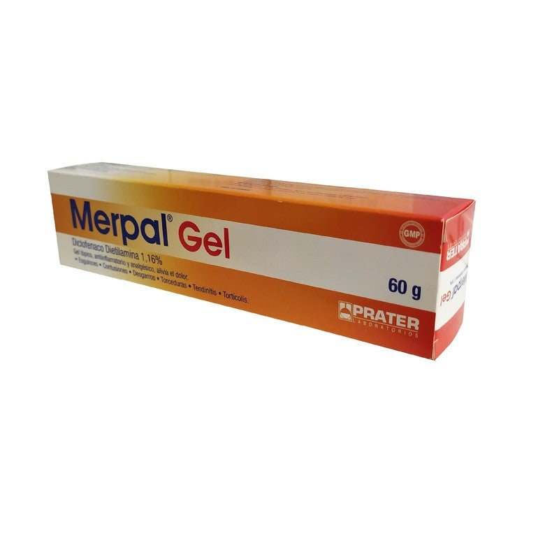 Merpal Gel 1% x 60 Gr (Diclofenaco)