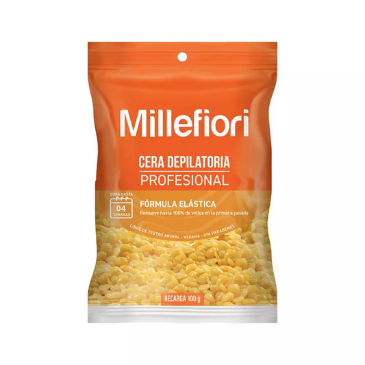 Millefiori Cera Profesional x 100 Gr Bolsa (Depilacion Afeitado Y Maquinas)