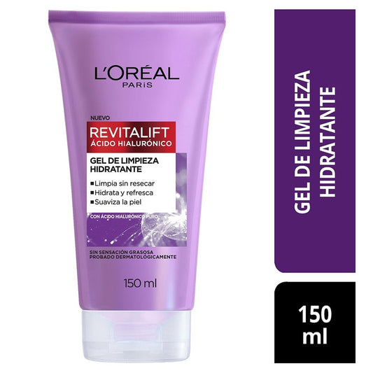 Loreal Gel Limpieza Acido Hialuronico x 150 ml (Desmaquillante Y Limpieza)
