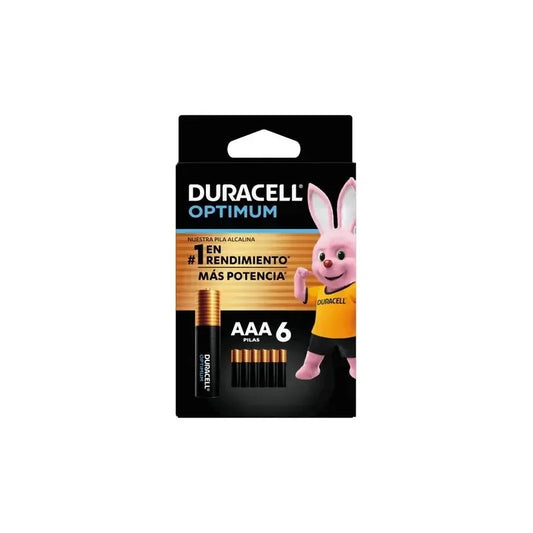 Duracell Pila Optimum Aaax4