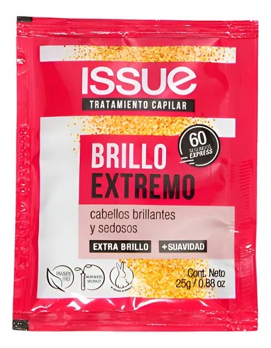 Issue Sachet Tratamiento Brillo Extremo x 25 Gr