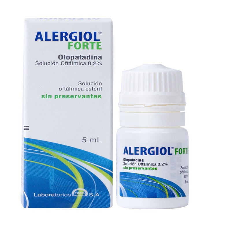 Alergiol Fuerte Solución Oftálmica x 5 ml (Olopatadina)