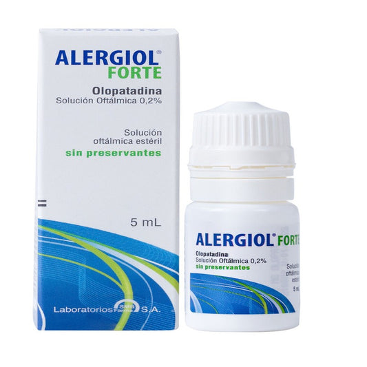 Alergiol Fuerte Solución Oftálmica x 5 ml (Olopatadina)