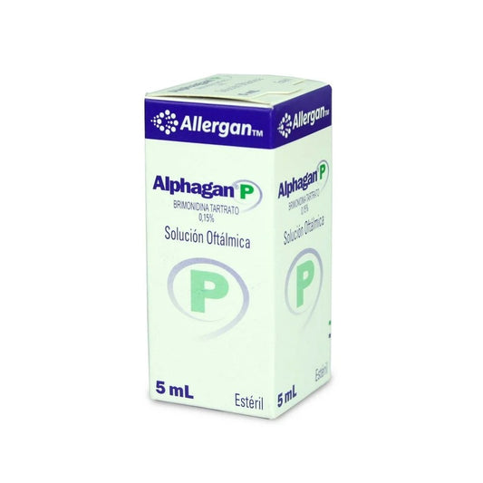 Alphagan P Solución Oftálmica 0,15% x 5ml (Brimonidina)