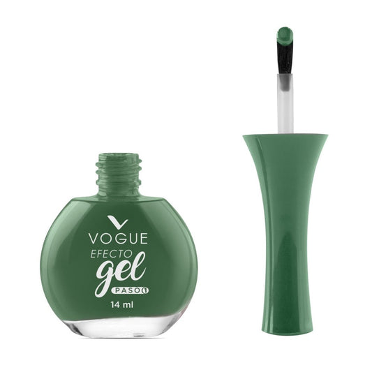 Vogue Esmalte Unas Efecto Gel Selva x 14 ml