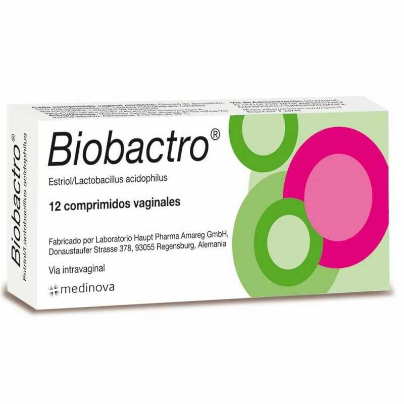 Biobactro Comprimidos Vag x 12 (Estriol/Lactobacillos)