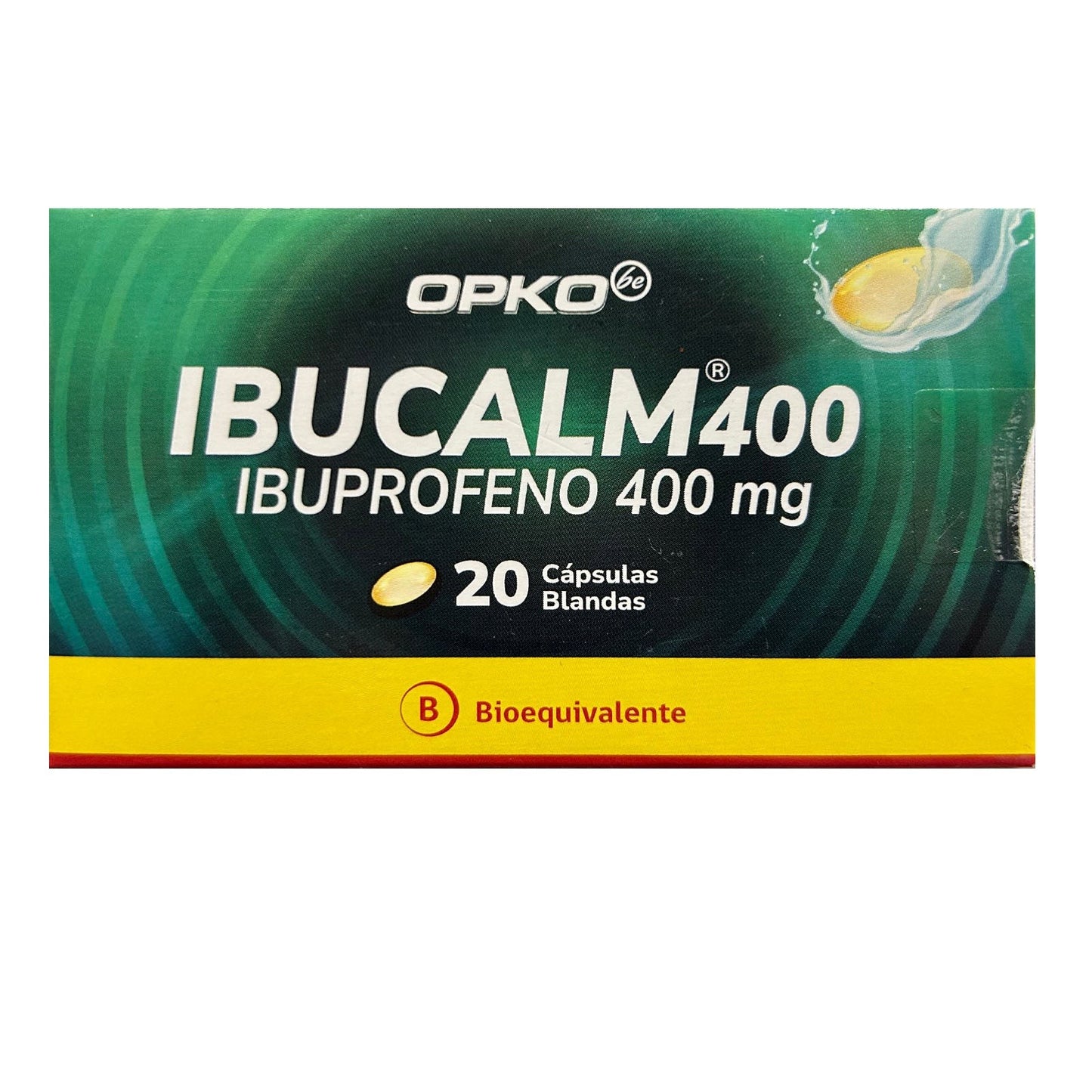 Ibucalm Cápsulas Blandas 400 mg x 20 (Ibuprofeno)