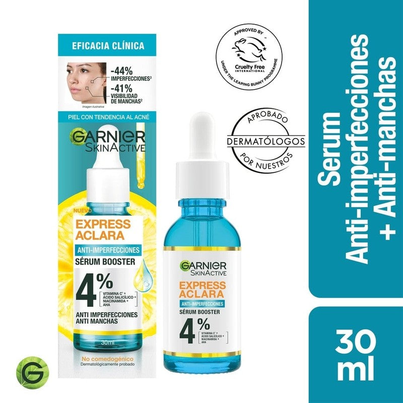 Garnier Serum Active Rostro Anti Acne x 30 ml