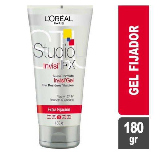 St Line Gel Inv Fx Extra x 180 ml Loreal (Fijadores)