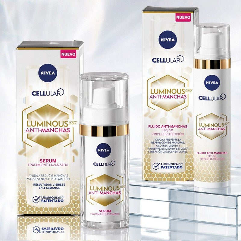 Nivea Luminous Anti Manchas Fluido Fps50 + Serum Luminous
