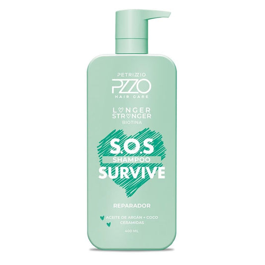 Petrizzio Shampoo Reparador Sos Survive x 400 ml