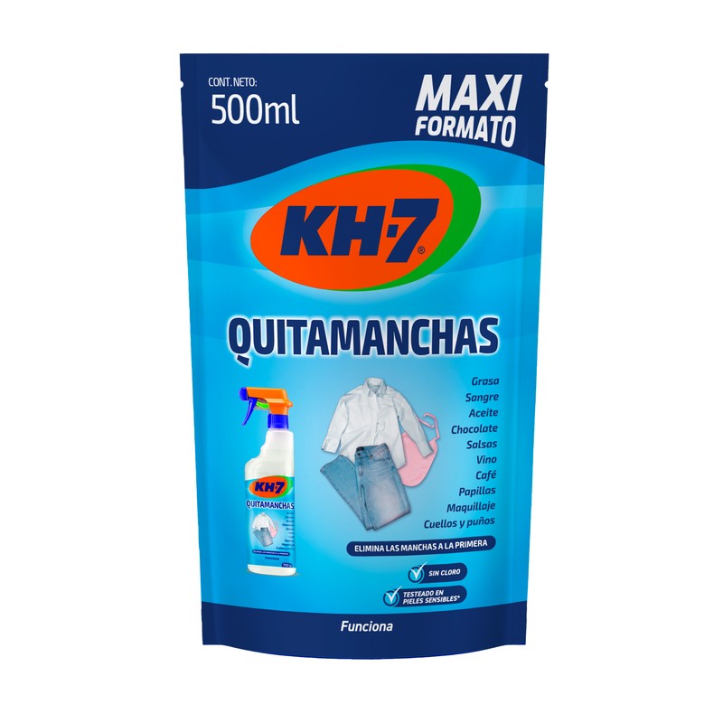 Kh7 Limpiador Quitamanchas Doypack x 500 ml