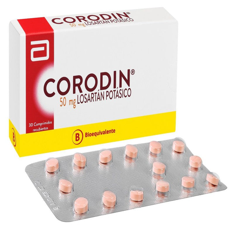 Corodin Comprimidos 50 mg x 30 (Losartan)