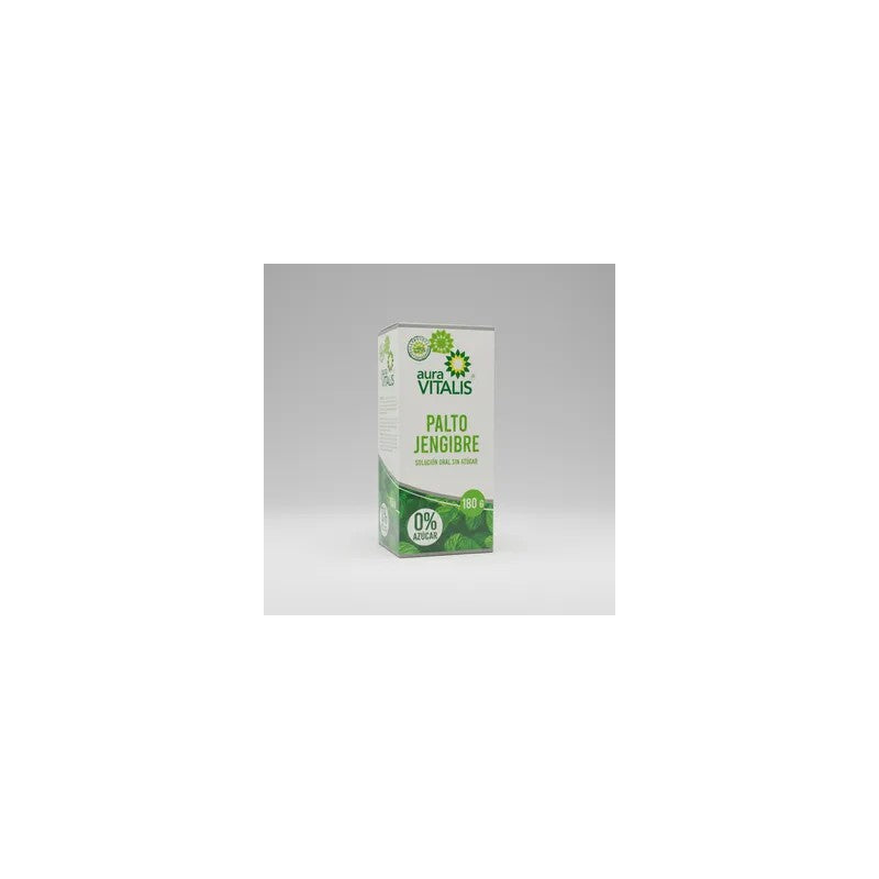 Palto Jengibre Sin Azucar Jarabe x 180 Gr Auravitalis (Palta/Jengibre)