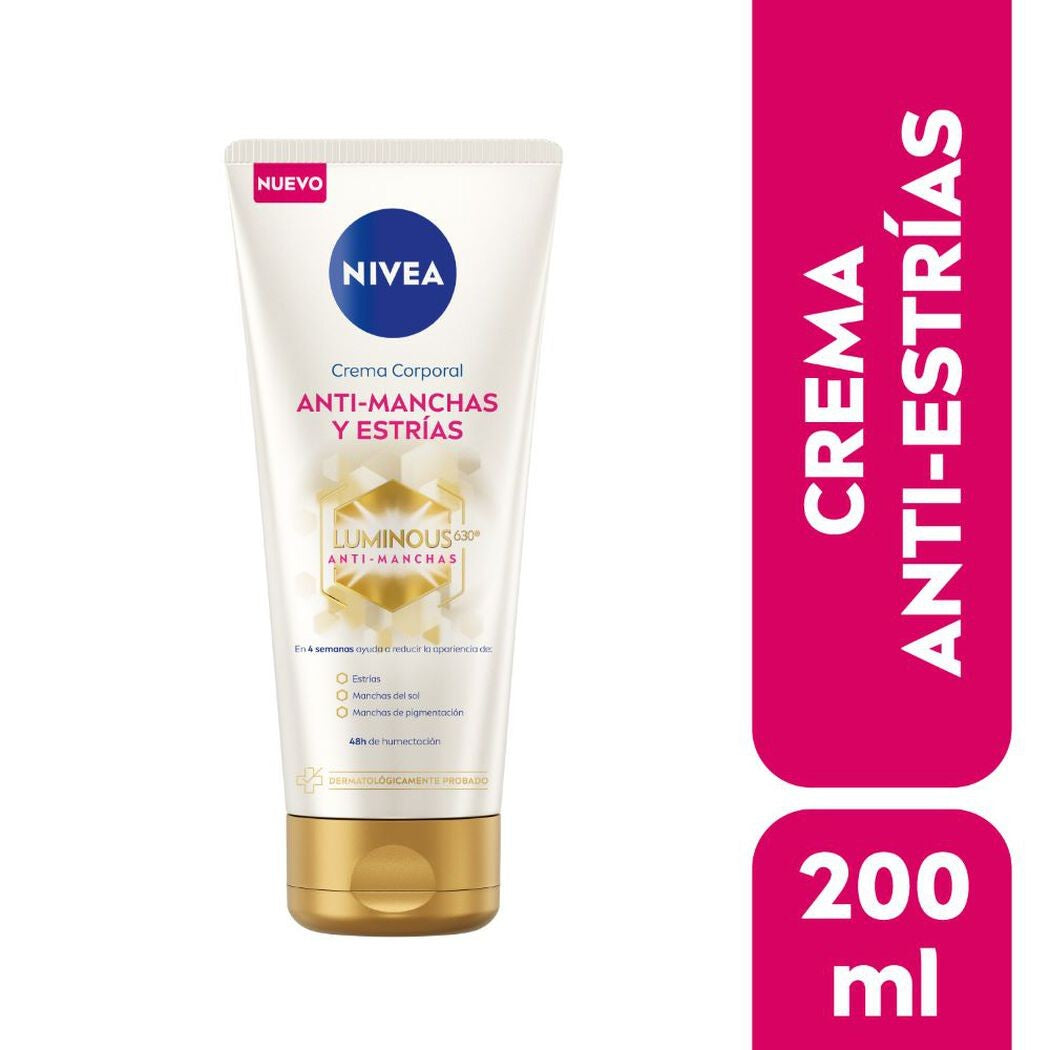 Nivea Luminous 630 Crema Corporal Antiestrias Y Manchas x 200 ml