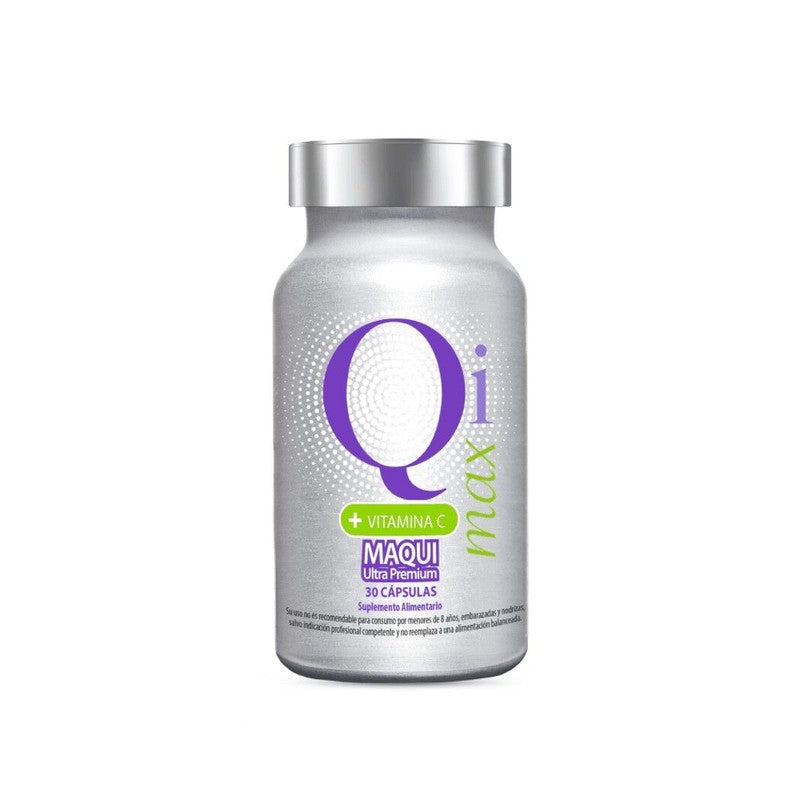 Qi Maqui Cápsulas Max + Vitamina C x 30 (Vitaminas Y Suplementos)