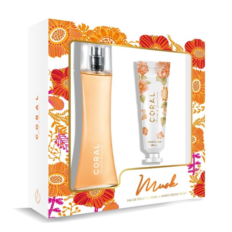 Coral Musk x 100 ml + Crema Manos x 50 Gr