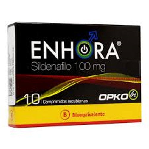 Enhora Comprimidos 100 mg x 20 (Sildenafil)
