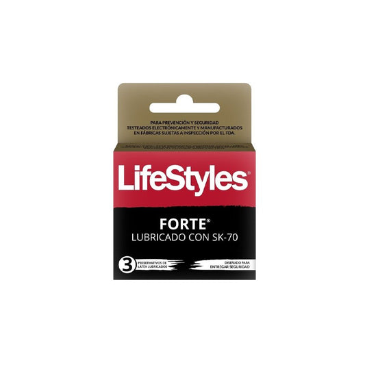 Preserv Lifestyles Forte x 3 (Preservativo)