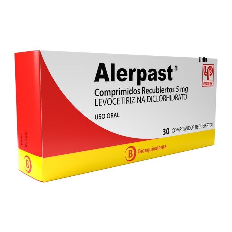 Alerpast Comprimidos 5 mg x 30 (Levocetirizina)