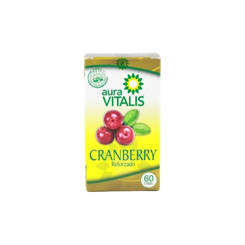 Cranberry Reforzado Cápsulas 300 mg x 60 Aura (Cranberries/Uva Ursi)