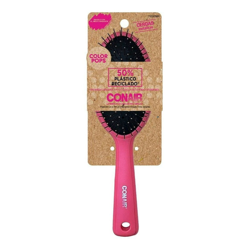 Conair Cepillo Velvet Touch Cushion Base Brush