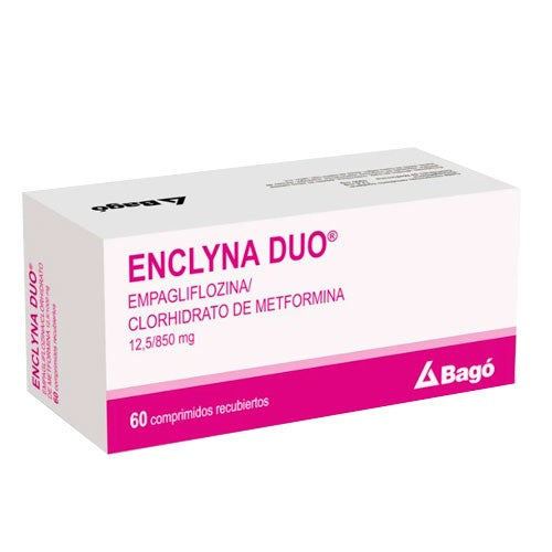 Enclyna Duo Comprimidos 12,5/850 x 60 (Empagliflozina/Metformina)