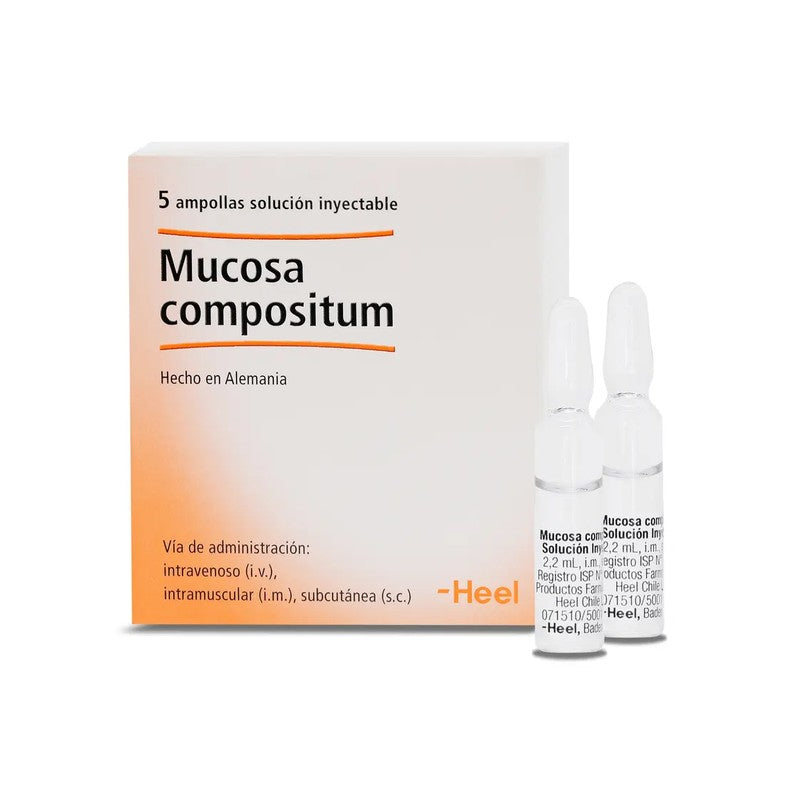 Mucosa Cmpt Amp x 5 Heel (Mucosa Nasalis Suis / Mucosa Oris Suis / Mucosa Pulmonis Suis / Mucosa Oculi Suis / Mucosa Vesicae Felleae / Mucosa Pylori Suis)