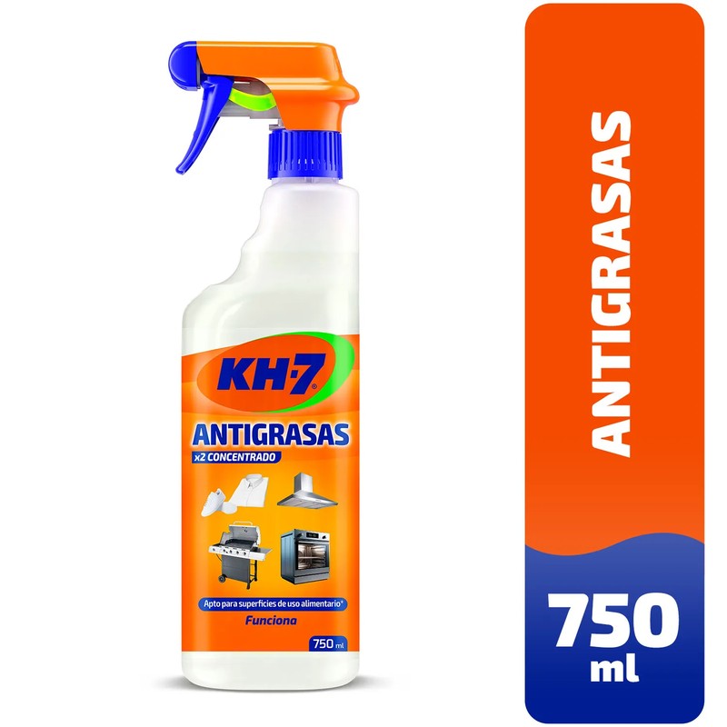 Kh7 Limpiador Antigrasa Gatillo x 750 ml