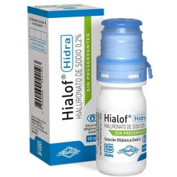 Hialof Solución Oftálmica 0,2% x 10 ml (Hialuronato De Sodio)