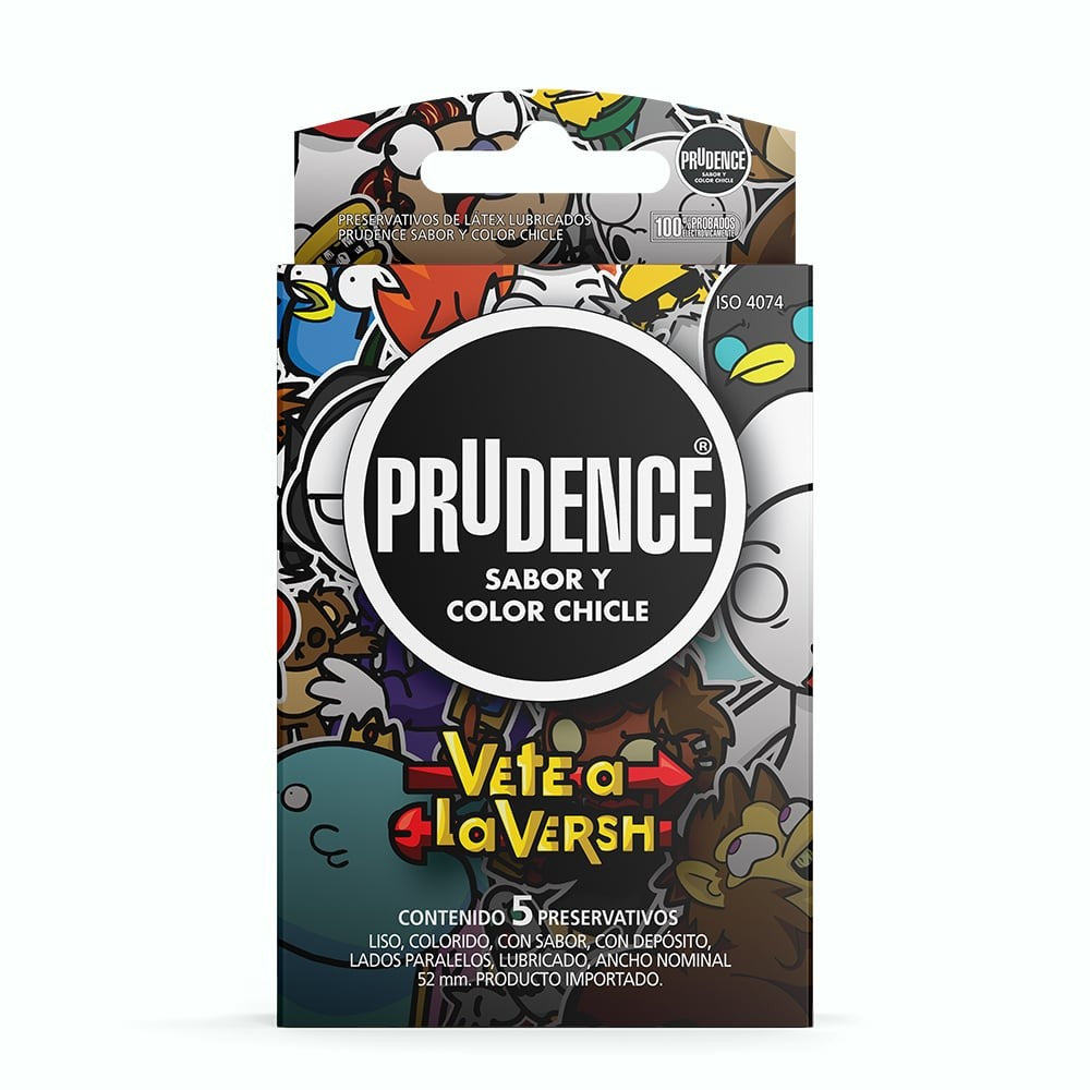 Prudence Preser Vete A La Versh x 5 Unidades (Preservativo)