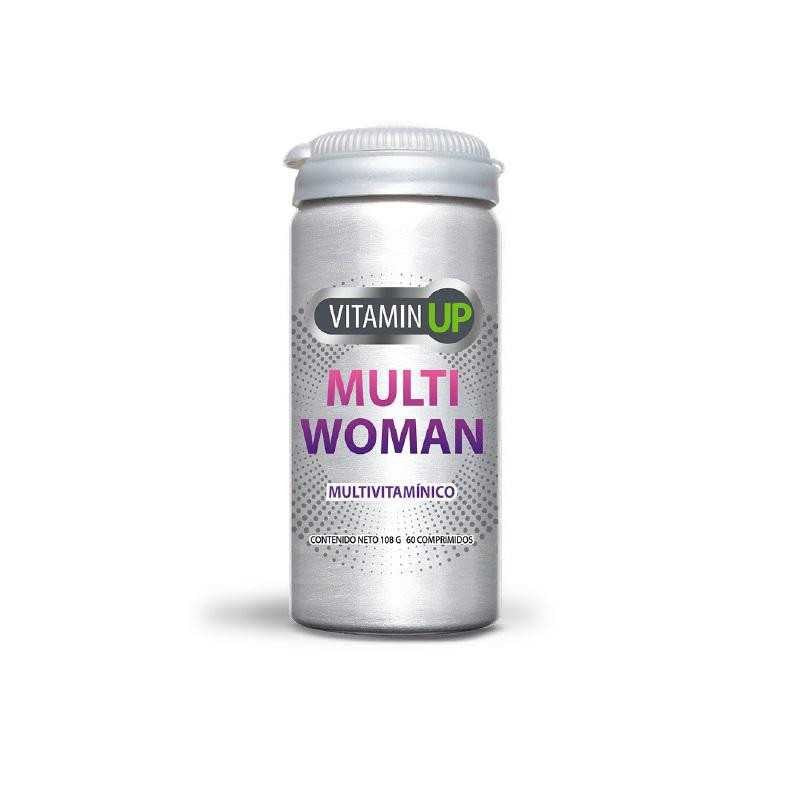 Vitamin Up Multiwoman (Vit B, Complejo B, Zinc, Mn, Q10, Antiox) (Vitamina/Minerales)