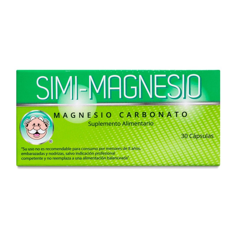 Magnesio Carbonato 200 mg Cápsulas x 30 B&B