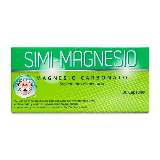 Magnesio Carbonato 200 mg Cápsulas x 30 B&B