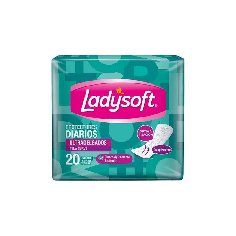 Ladysoft Ultra Delgado Diario Protector x 20 (Proteccion Femenina)