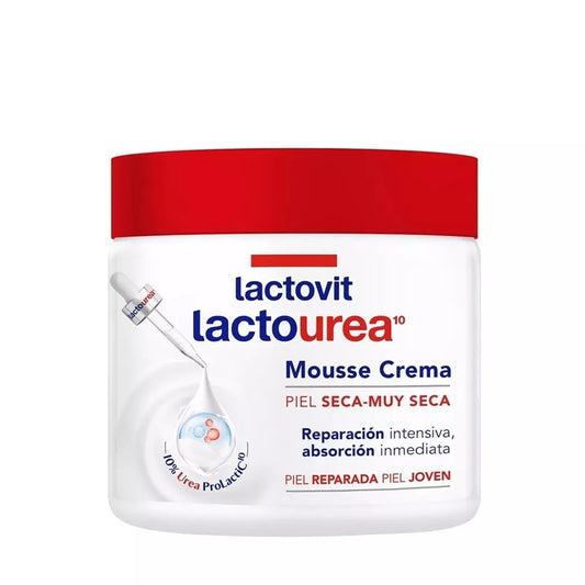 Lactovit Mousse Lactourea x 400 ml (Cuidado Corporal)