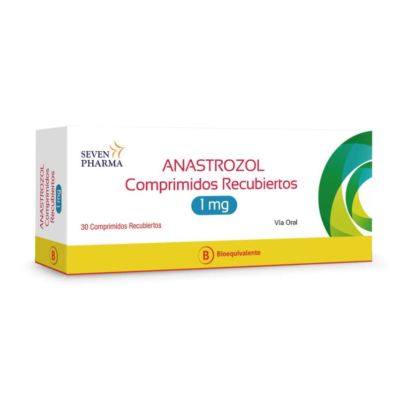 Anastrozol 1 mg Comprimidos x 30 Seven Ph