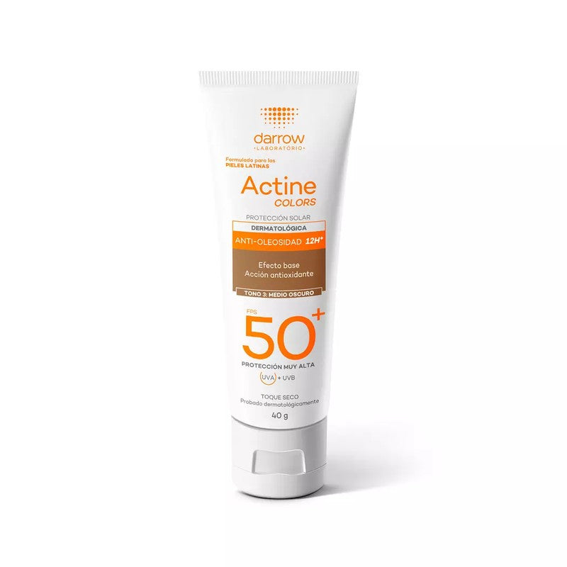 Darrow Actine Colors Spf 50 Oscuro 40 ml