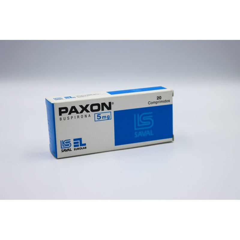 Paxon Comprimidos 5 mg x 20 (Buspirona)